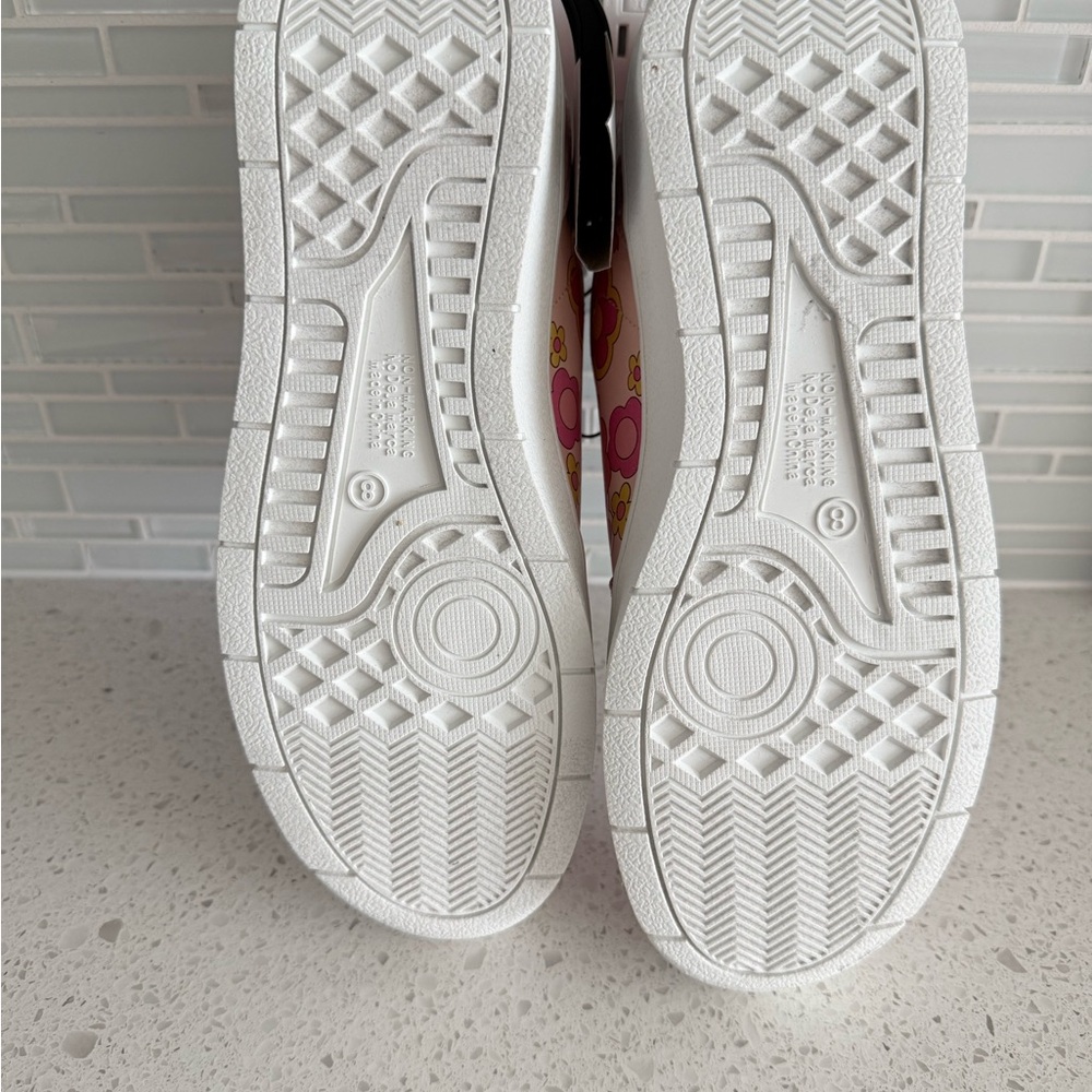 Women's Barbie by Mattel Pink Casual Court Sneaker, Whole Sizes 8, Regular W NWT - Picture 7 of 16